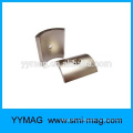 Electric motor neodymium magnets fixable arc magnet